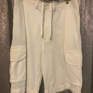 Polo Ralph Lauren mens very light cream Cotton shorts size XL